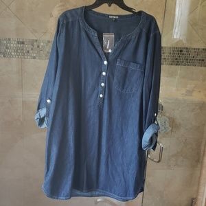 NWT Express Denim Dress/Tunic